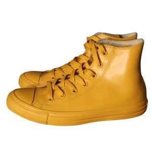Converse Mustard High-Top Sneakers